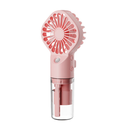 LADYBIRD Portable Hydrator Fan (Strong Power, Mist Spray Humidifier, Relaxing, Cooling)