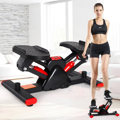 FITWIFE Portable Stepping Treadmill (Hydraulic Trainer, Weight Loss, Lazy Home Workout)