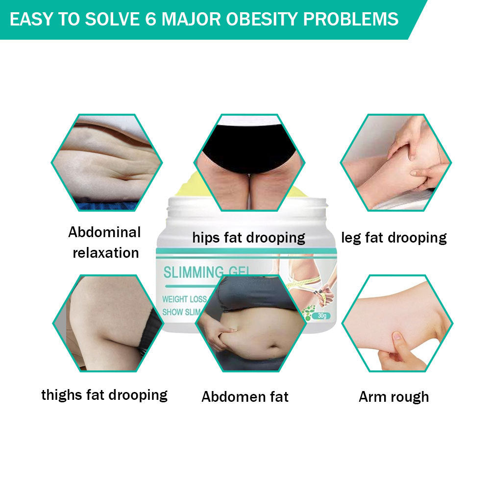 JAYSUING Fat Burn Slimming Gel for Women (Thermal Fat Burner, Target Stubborn Belly Fat, Body Contouring)