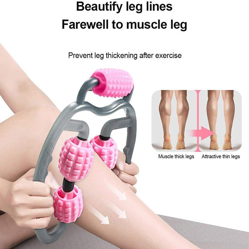 GUA Lymphatic Drainage Slimming Roller (Leg Contouring, Massage, Stress Relief)