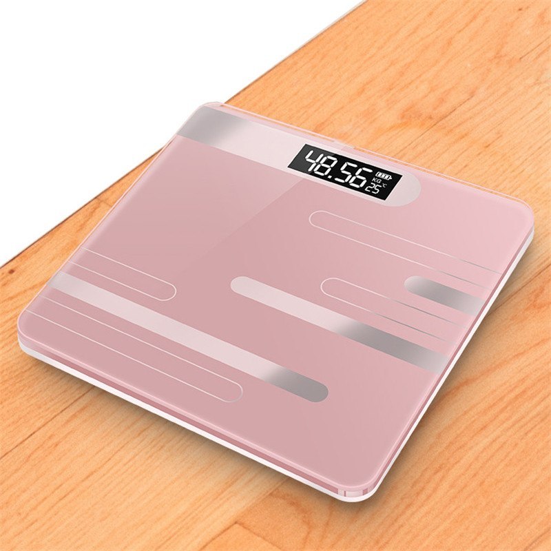 NUTRI Bathroom Floor Body Scale Glass (Weight Management Tool)