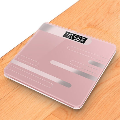 NUTRI Bathroom Floor Body Scale Glass (Weight Management Tool)
