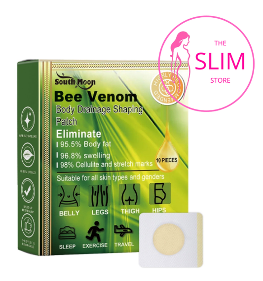 SOUTHMOON Bee Venom Slimming Patch (Lymphatic Drainage/Excretion, Eliminate Cellulite & Stretch Marks, Weight Loss)
