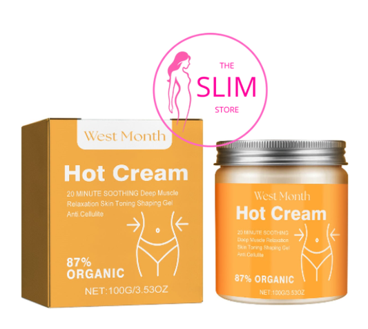 XIMONTH/WESTMONTH Hot Slimming Cream (Thermogenic Fat Burning, Metabolism Booster, Organic, Anti-Cellulite)