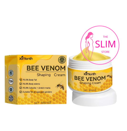 XIMONTH Bee Venom Slimming Cream (Fat Burning, Boost Circulation, Eliminate Cellulite & Stretch Marks, Weight Loss)