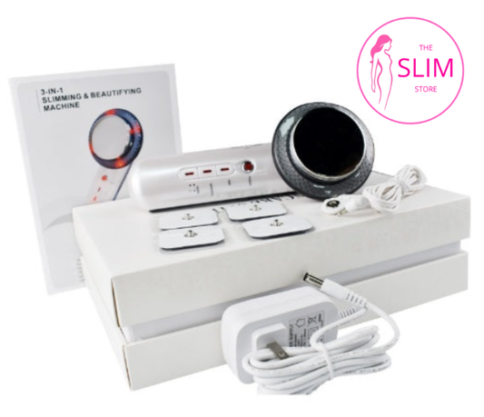[Ultra-Premium Original] SLIMQUEEN Ultrasonic Cavitation Fat Penetration Machine (Ultrasound Therapy, RF, Infrared, Reduce Targeted Fat, Eliminate Cellulite, Breast Lifting)