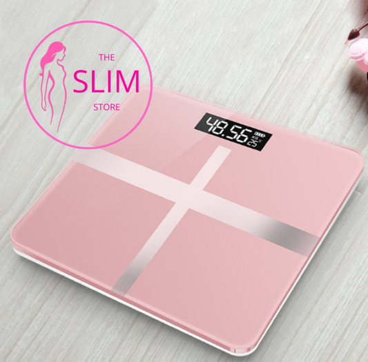 NUTRI Bathroom Floor Body Scale Glass (Weight Management Tool)