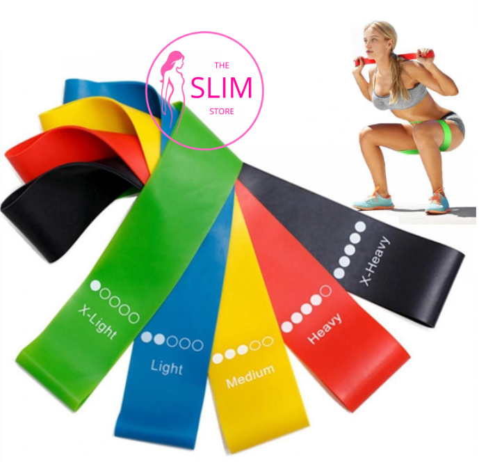 BOOTYLIFT Resistance Bands (Lazy Home Workout, Lean Muscle, Flexibility, Weight Loss)