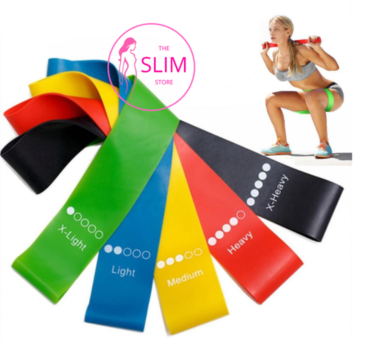 BOOTYLIFT Resistance Bands (Lazy Home Workout, Lean Muscle, Flexibility, Weight Loss)