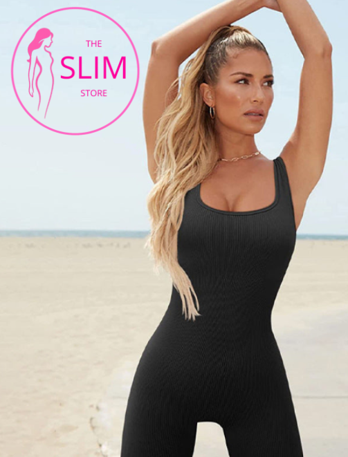 SOPHIA Jumpsuit Tights (Compression, Yoga, Gym, Athleisure, Fashion)