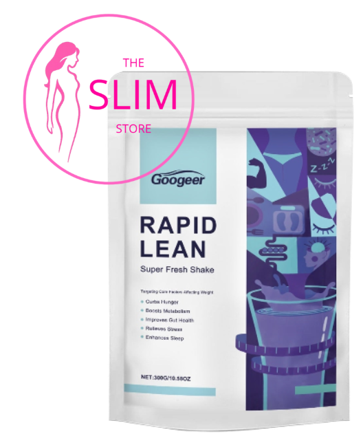 GOOGEER Rapid Lean Soy Protein Fiber Slimming Milkshake (Weight Loss, Appetite Suppression, Metabolism Booster)