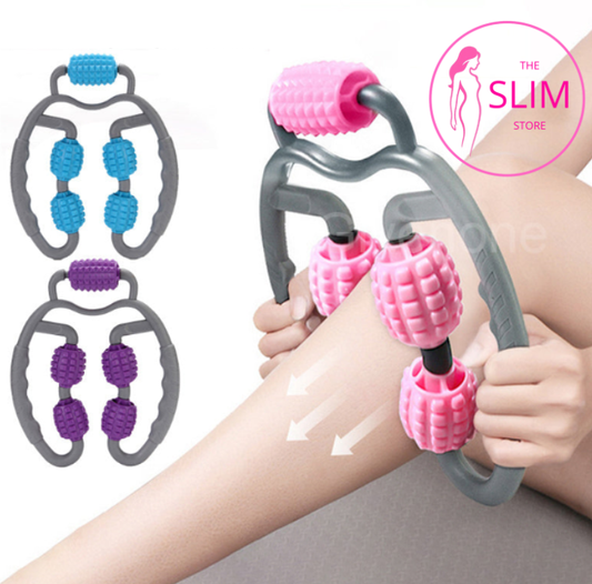 GUA Lymphatic Drainage Slimming Roller (Leg Contouring, Massage, Stress Relief)