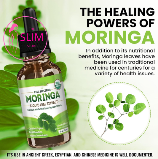 [Premium Original] FULLSPECTRUM Moringa Leaf Drops (Weight Loss Detox, Metabolism, Anti-Inflammatory Slimming)