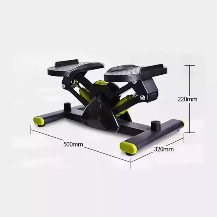 FITWIFE Portable Stepping Treadmill (Hydraulic Trainer, Weight Loss, Lazy Home Workout)