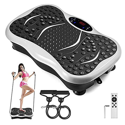 [Ultra-Premium Original] SLIMQUEEN Vibration Fitness Machine (Lazy Full Body Home Workout, Resistance Pulling, Body Shaping, Metabolism)
