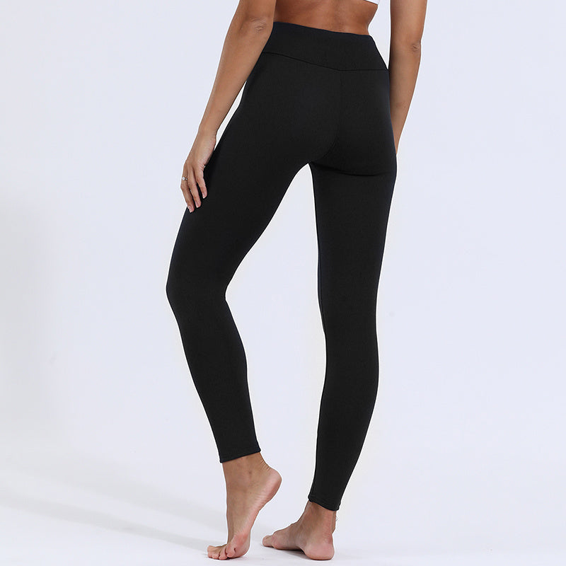 DIANA Winter Leggings (Wooly Inner Fabric, Yoga Pants, Gym Compression Tights, Seamless High Waist, Breathable Slim-Fit)