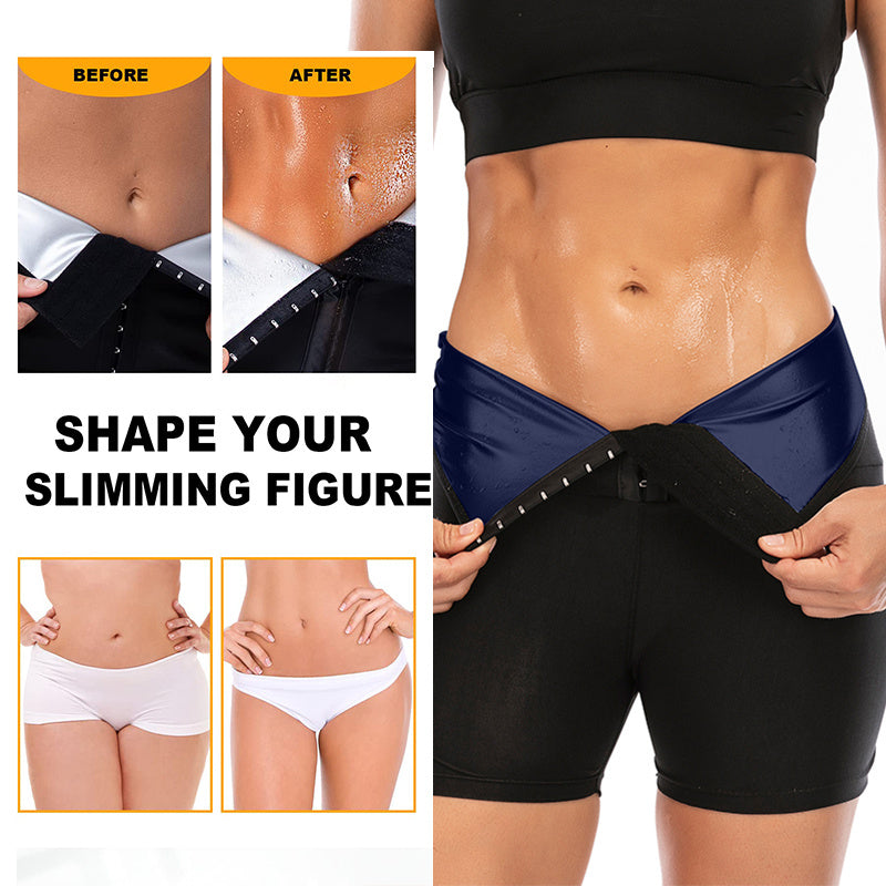DIANA Waist Trainer Compression Shorts (Thermo Slimming, Yoga Pants, Gym Leggings, Seamless High Waist, Sauna Pants, Corset)