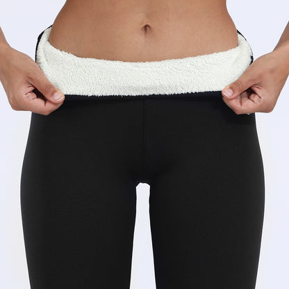 DIANA Winter Leggings (Wooly Inner Fabric, Yoga Pants, Gym Compression Tights, Seamless High Waist, Breathable Slim-Fit)