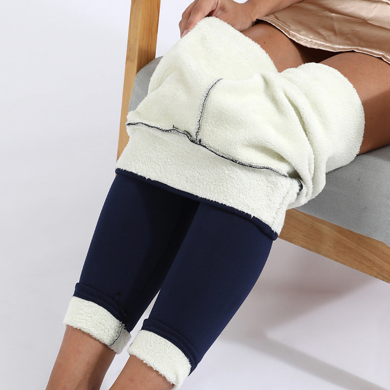 DIANA Winter Leggings (Wooly Inner Fabric, Yoga Pants, Gym Compression Tights, Seamless High Waist, Breathable Slim-Fit)