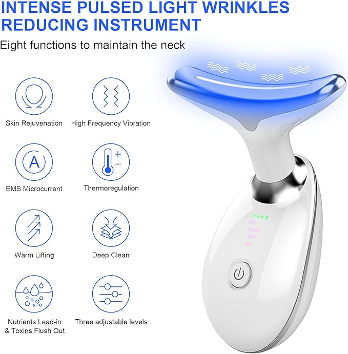 [Ultra-Premium Original] SLIMQUEEN Facelifting Wrinkle Remover (LED Proton Therapy, Face Slimming, Lymphatic Drainage, Electric Muscle Stimulation)