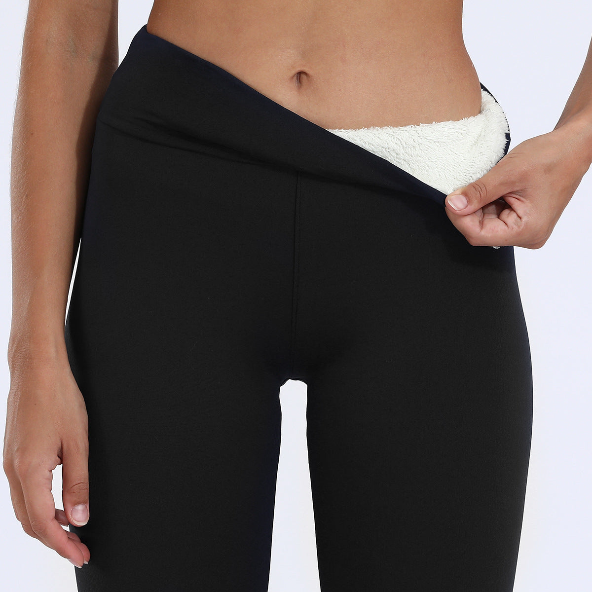 DIANA Winter Leggings (Wooly Inner Fabric, Yoga Pants, Gym Compression Tights, Seamless High Waist, Breathable Slim-Fit)