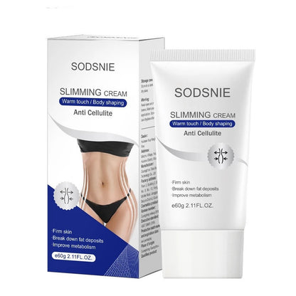 SODSNIE Anti-Cellulite Slimming Cream (Tighten Skin, Toning, Fast Absorption, Smoother Curves)