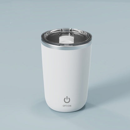 [Premium Original] NUTRI Self Stirring Portable Mug (Coffee, Milkshake, Juice Mixing, Lazy Rotating, Magnetic Stirring)