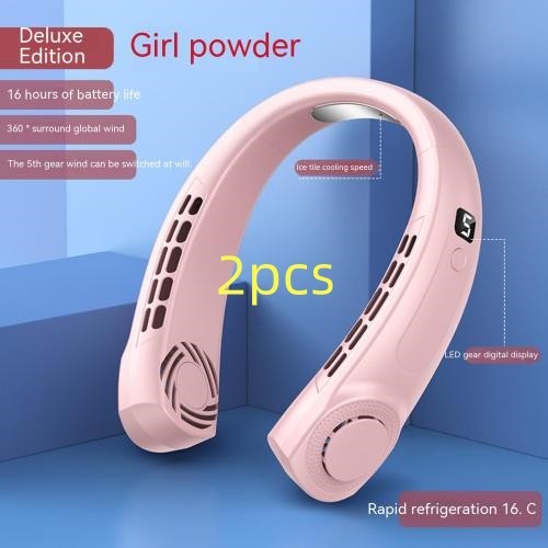 LADYBIRD Portable Neck Fan (Cooling, Multifunctional, Work Comfort)