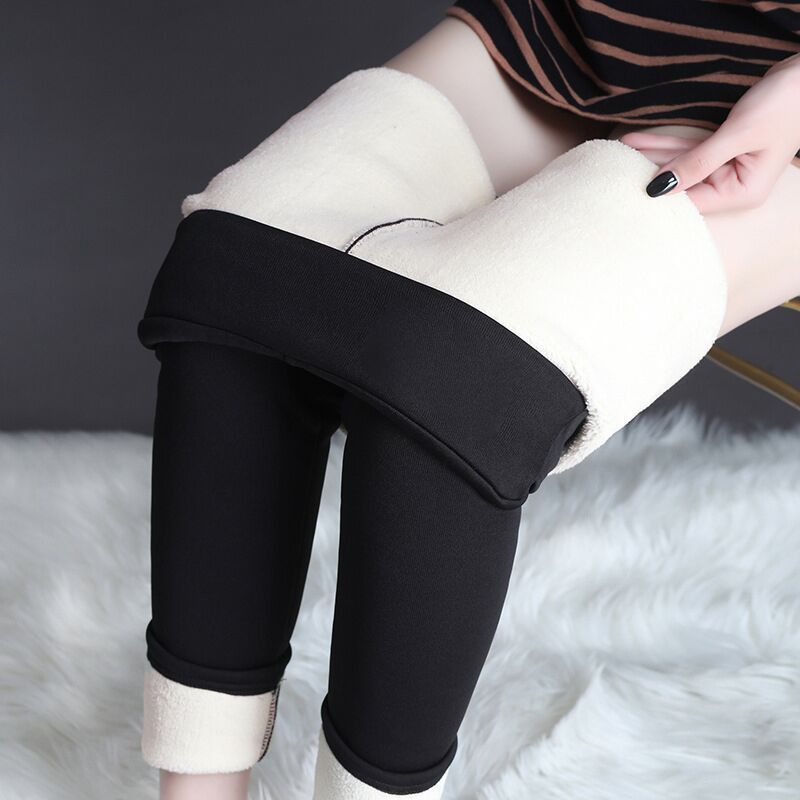 DIANA Winter Leggings (Wooly Inner Fabric, Yoga Pants, Gym Compression Tights, Seamless High Waist, Breathable Slim-Fit)