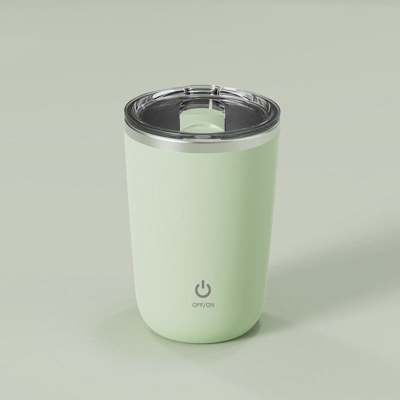 [Premium Original] NUTRI Self Stirring Portable Mug (Coffee, Milkshake, Juice Mixing, Lazy Rotating, Magnetic Stirring)