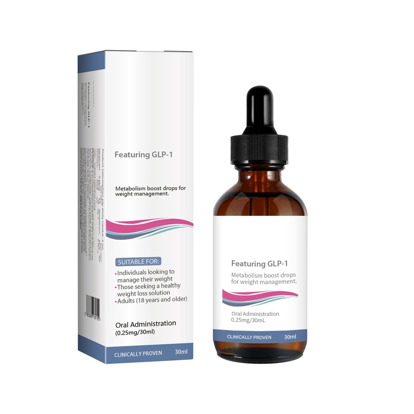 LAQUA GLP-1 Fat Burning Serum (Metabolic Fat Burner, Weight Loss, Science-backed)