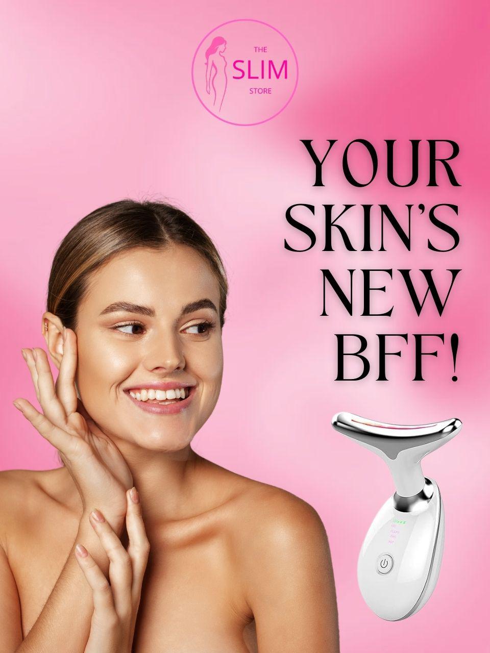 [Ultra-Premium Original] SLIMQUEEN Facelifting Wrinkle Remover (LED Proton Therapy, Face Slimming, Lymphatic Drainage, Electric Muscle Stimulation)