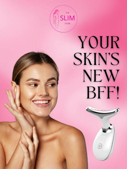 [Ultra-Premium Original] SLIMQUEEN Facelifting Wrinkle Remover (LED Proton Therapy, Face Slimming, Lymphatic Drainage, Electric Muscle Stimulation)