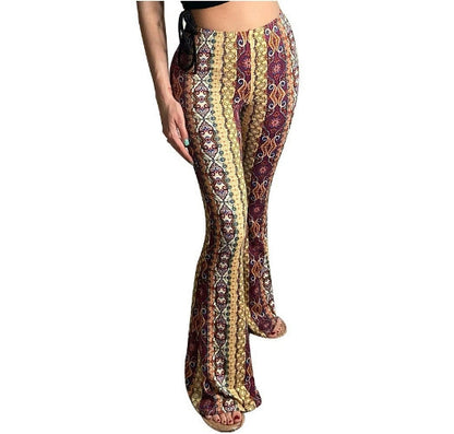 COUGAR Breathable Patterned Slim-Fir Lounge Pants (Butt-Lifting, Breathable Slim-Fit)