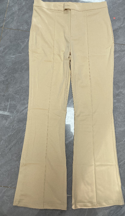 SOPHIA Smart Pants (Straight Fit, Buckle, Fashion, Women’s Trousers)