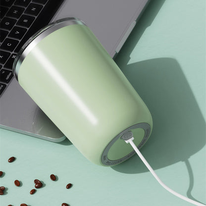 [Premium Original] NUTRI Self Stirring Portable Mug (Coffee, Milkshake, Juice Mixing, Lazy Rotating, Magnetic Stirring)